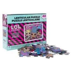 New LOL Surprise 48-Piece Lenticular Jigsaw Puzzle